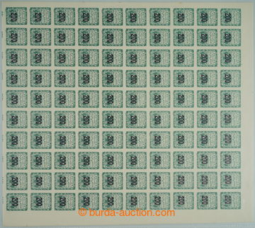 262219 - 1924 COUNTER SHEET / Pof.DL41, to exhaustion- on/for postage