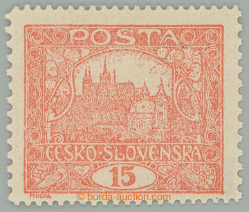 262247 -  Pof.7H, 15h bricky red, line perforation 13¾ : 10¾, zavř