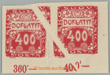 262315 - 1919 Pof.DL11 VV, Ornament 400h červená, pravá dolní roh