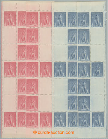 262321 - 1945 Pof.431-432, Kozina 2,40Kčs and 4Kčs, complete set of