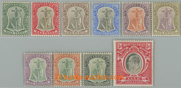 262466 - 1903 SG.14-23, Allegory and Edward VII. ½P - 5Sh, complete 