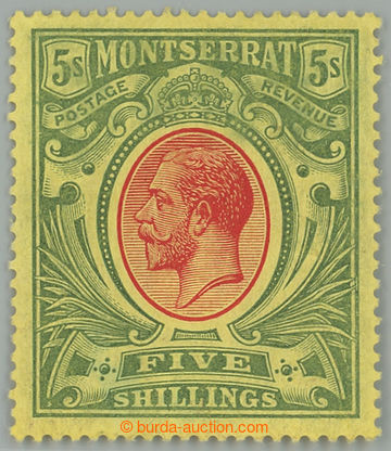 262467 - 1914 SG.48, George V. 5Sh red / green; very fine piece, c.v.