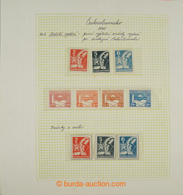 262494 - 1945-1992 [SBÍRKY]  SPECIALIZACE / velmi zajímavá, rozsá