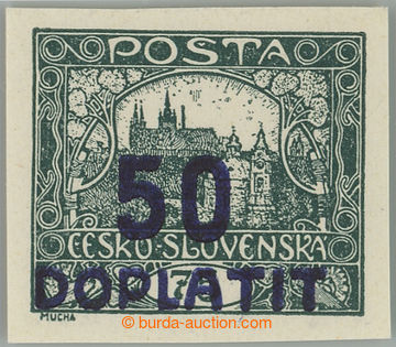 262600 - 1922 Pof.DL19a IIp, Postage Due - overprint issue Hradcany 5