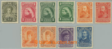 262605 - 1897-1918 SG.83-90, Portréty ½c - 5c, kompletní série, d