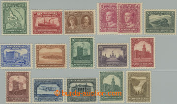 262620 - 1928-1929 SG.164-178, Landscape 1c - 30c, complete set of 15