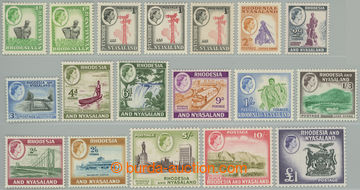 262657 - 1959-1962 SG.18-31, Alžběta II. - Motivy ½P - £1, komple