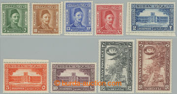 262788 - 1935 SG.59-67, General Gordon 5m-10Pt; complete very fine se