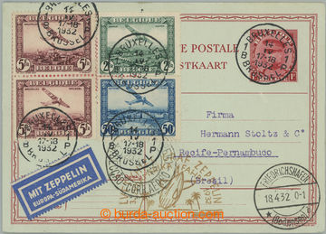 262801 - 1932 ZEPPELIN / 3. SAF 32, Sieger č. 150, ZULEITUNG KL 1Fr,