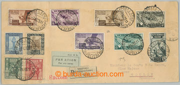 262807 - 1933 reg airmail letter from Tripolis by direct flight to To