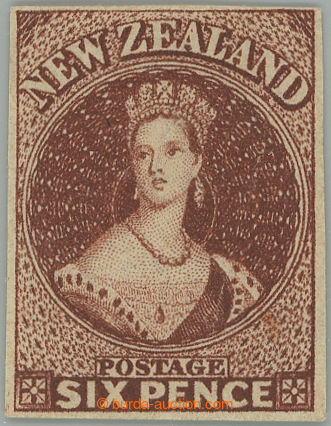 262811 - 1862-1864 SG.43, Victoria (Chalon Head) 6P red-brown, wmk La