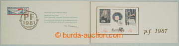 262851 - 1980-1986 VT10Ab+12a, comp. of 2 commemorative prints withou