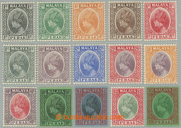 262859 - 88-102 SG.88-102, Sultán Iskandar 1c - $5; kompletní séri