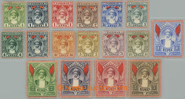 262906 - 1899 SG.188-204, Sultán Seyyid bin Said ½A - 5Rp; kompletn