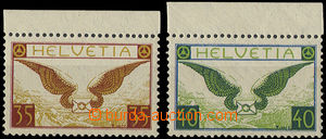 26294 - 1929 letecké Mi.233-234, lehké skvrny v lepu zoubkování 