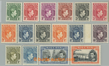 262970 - 1938-1951 SG.49-59, George VI. - Motives ½P - 5Sh; complete