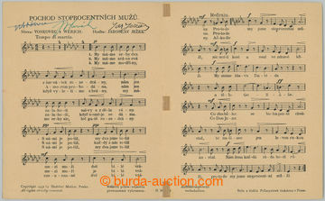 263052 - 1932 VOSKOVEC, WERICH, JEŽEK - complete set three signature