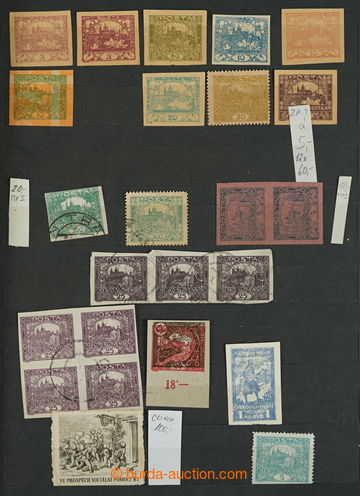 263054 - 1918-1938 [COLLECTIONS]  ACCUMULATION / used also Un stamp.,