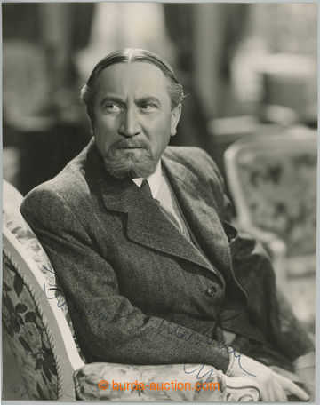 263081 -  MARVAN Jaroslav (1901–1974), important Czech actor,  B/W 