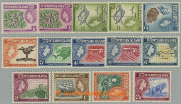 263141 - 1957-1963 SG.18-28, Alžběta II. - Motivy ½P - 2Sh6P, komp