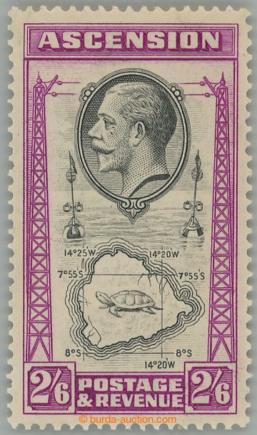 263161 - 1934 SG.29a, Jiří V. - Mapa ostrova 2Sh6P s DV - TEARDROPS