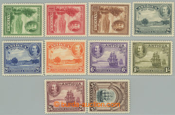 263301 - 1932 SG.81-90, George V. - Motives ½P - 5Sh, complete set, 