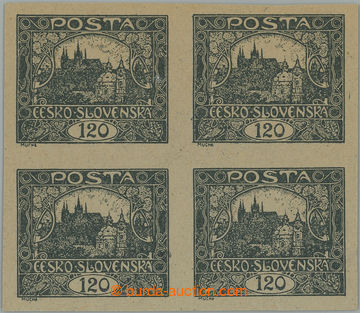 263343 -  PLATE PROOF  values 120h in/at original grey color, block o