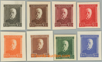 263566 - 1930 PLATE PROOF  comp. 8 pcs of plate proofs stamps T. G. M