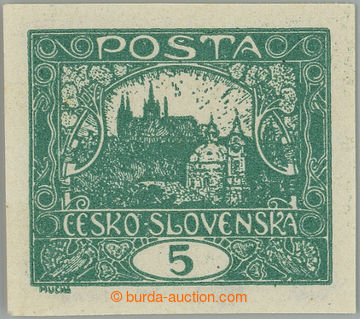 263567 -  Pof.4Nb Is, 5h dark green, pos. 27/8; mint never hinged, sm