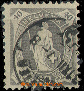 26358 - 1905 Standing Helvetia  Mi.77C, c.v.. 150€