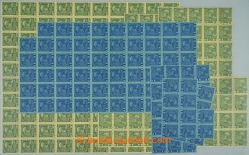 263618 - 1908 COUNTER SHEET / LEVANTE A CRETE / various values 5Para 