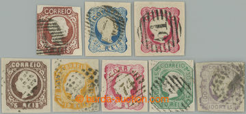 263637 - 1856-1862 Mi.12-16, Luis I. 5R - 100R; complete set, very fi