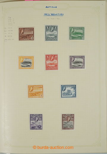 263645 - 1953-1975 [SBÍRKY]  sbírka ve dvou albech Stanley Gibbons,