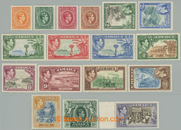 263653 - 1938 SG.121-133a, Jiří VI., kompletní série ½P - £1; l