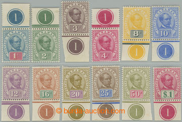 263715 - 1899 SG.36-47, Brooke 1c - $1 vše krajové s DČ 1; bezvadn