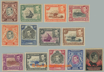 263718 - 1938 SG.131-150, George VI. Motives, issue of 13 - SPECIMEN 