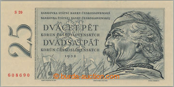 263720 - 1958 Ba.93, 25Kčs 1958, série S20; luxusní