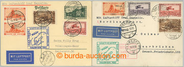 263760 - 1930 ZEPPELIN / SPITZBERGENFAHRT, Sie.73 and 74, Zuleitung S