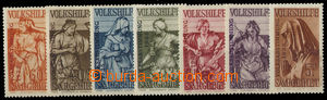 26381 - 1934 Mi.199-205, People's Aid, c.v.. 170€