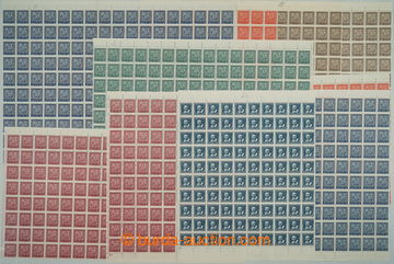 263876 - 1929-1945 [SBÍRKY]  VÍCEBLOKY / ARCHOVINA / sestava zn. z 