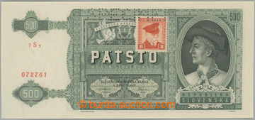 264227 - 1945 Ba.64, 500Ks 1941 s kolkem, série 7Sy, perforace SPECI