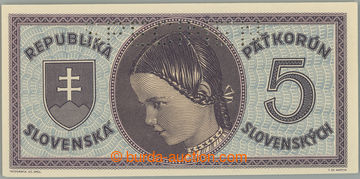 264231 - 1945 Ba.55a, 5Ks b.l. (1945), hledaná první série D 002 (