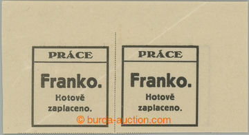 264294 - 1918 NOVINOVÁ PROVIZORIA / Pof.NN20, Práce Praha, horní v