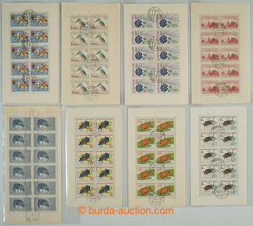 264305 - 1951-1973 [SBÍRKY]  SESTAVA / 41ks razítkovaných 10-blok�
