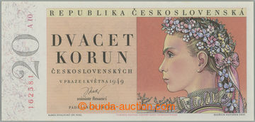 265174 - 1949 Ba.83a, 20Kčs 1949, I. vydání, série A10; zcela min