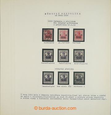 265189 - 1919-1945 [COLLECTIONS]  very interesting mainly complete us