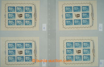 265223 - 1944 [SBÍRKY]  Sy.H119, aršík Dětem, kompletní sestava 