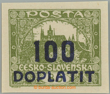 265591 - 1922 Pof.DL24a, Postage Due - overprint issue Hradcany 100/8