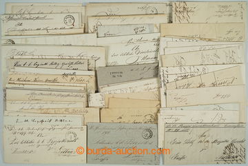 265949 - 1850-1860 [SBÍRKY]  více jak 200 ex-offo dopisů, převá