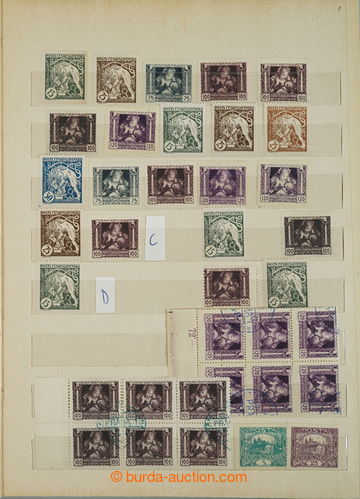 266020 - 1919-1939 [SBÍRKY]  PARTIE / v zásobníku A4, od vydání 